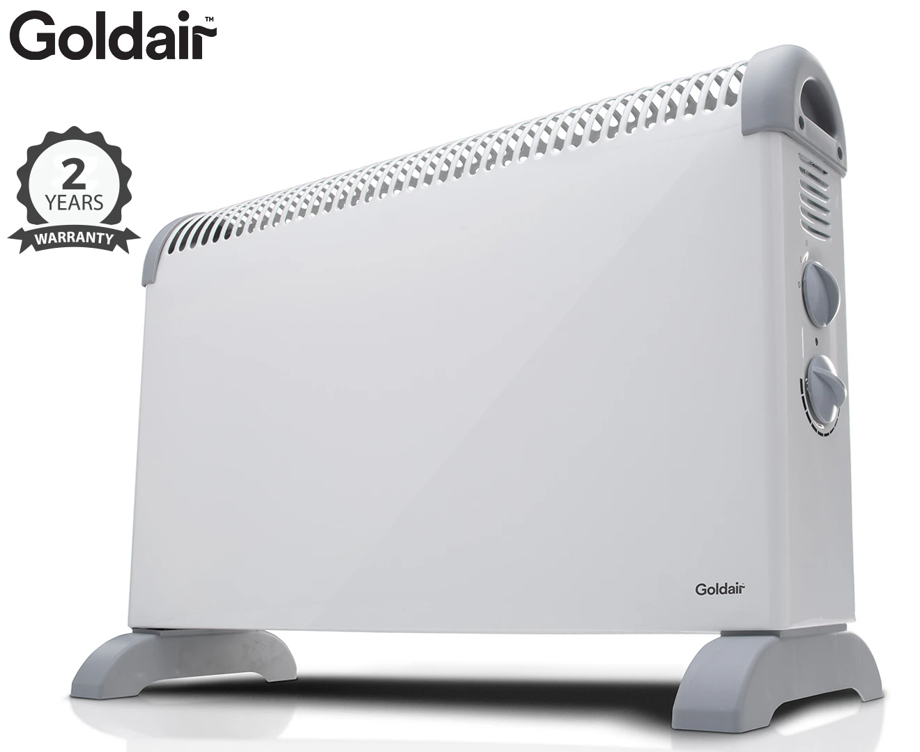 Goldair 55cm Convector Heater 2000W White Home/Indoor/Portable Heating