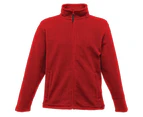 Regatta Mens Plain Micro Fleece Full Zip Jacket (Layer Lite) (Classic Red) - RG1551