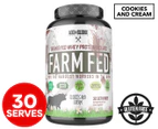 Axe & Sledge Farm Fed Whey Protein Powder Cookies & Cream 840g / 30 Serves