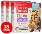 3 x Uncle Tobys Chewy Choc Chip Muesli Bar 6pk 1