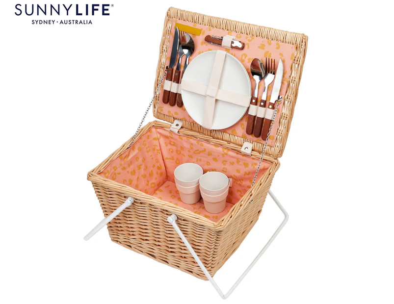 Sunnylife 2-Person Call Of The Wild Small Picnic Basket