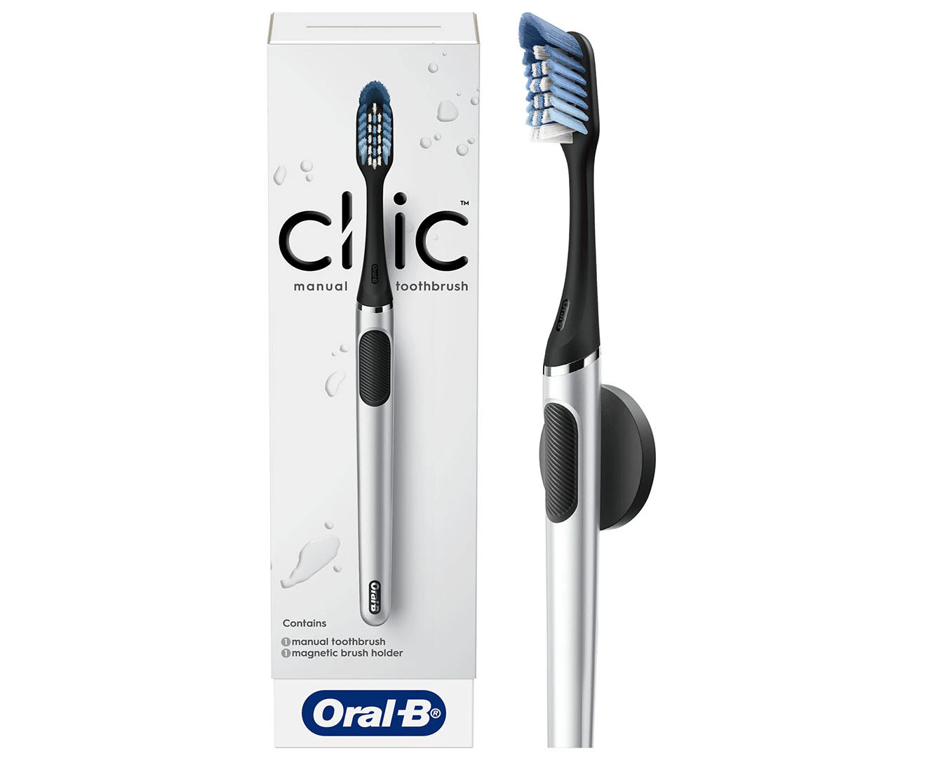 Oral-B Clic Manual Toothbrush Kit