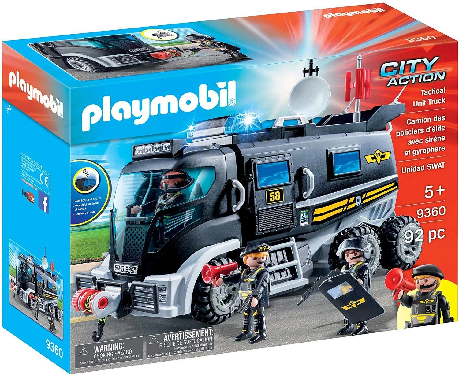 Playmobil - SWAT Truck 9360