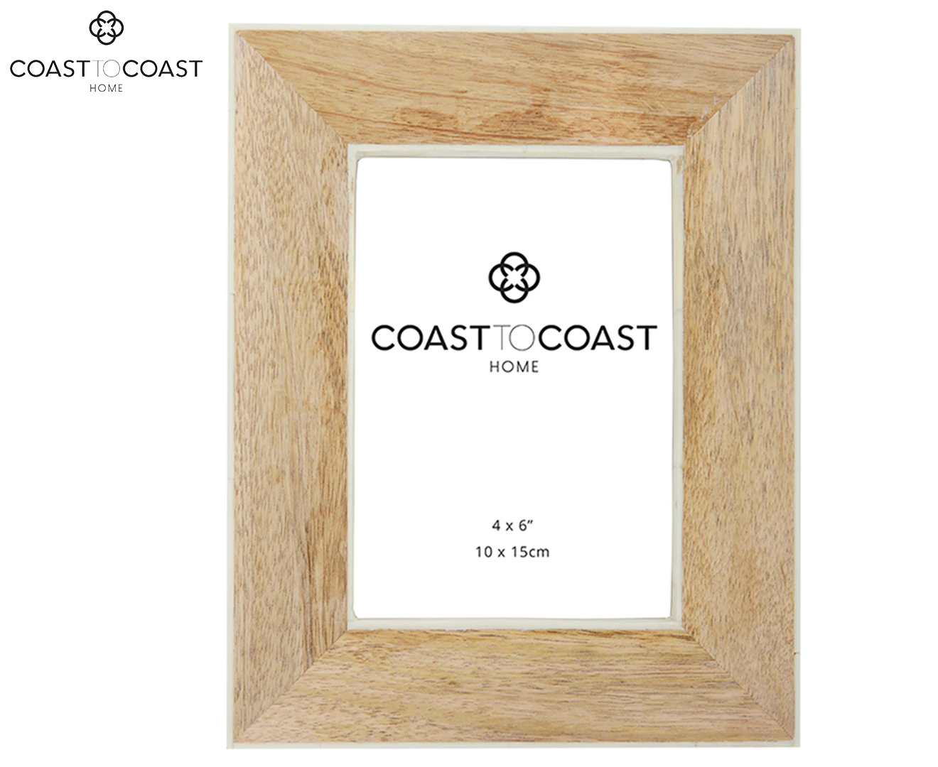 Coast to Coast Home 19x24cm Elliot Wood Frame - Natural