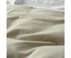 In2Linen Waffle Weave Pure Cotton Quilt Cover Set I Linen