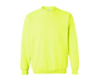 Gildan Heavy Blend Unisex Adult Crewneck Sweatshirt (Safety Green) - BC463