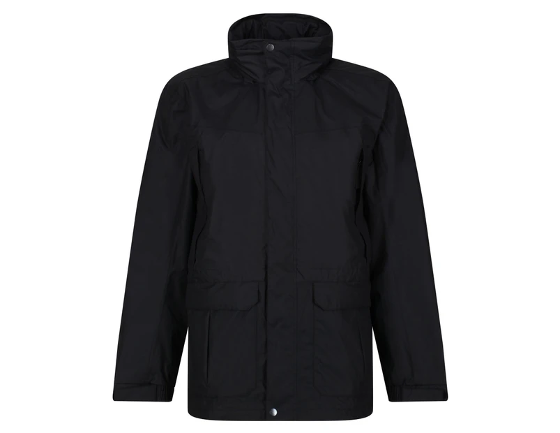 Regatta Mens Vertex III Waterproof Breathable Jacket (Black) - RG1608