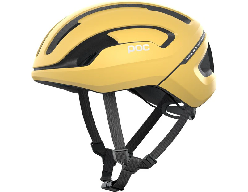 POC Omne Air SPIN Road Helmet Sulfur Yellow Matte