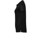 SOLS Womens Performer Short Sleeve Pique Polo Shirt (Black) - PC2161