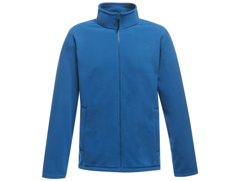 Regatta Mens Plain Micro Fleece Full Zip Jacket (Layer Lite) (Oxford Blue) - RG1551