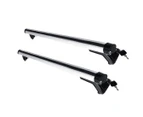 Universal Adjustable Aluminum Alloy Aero Car Roof Rack Cross Bars Carrier Lockable