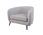 Ara Accent Chair 1 + 2 Seater Set - Grey