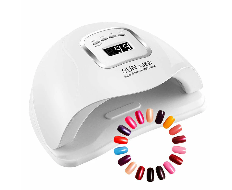 120W LED UV Nail Gel Dryer Curing Lamp - AU/NZ Plug