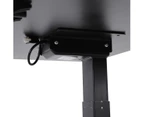 Luxo Compact 80cm Electric Sit & Stand Ergonomic Desk - Black