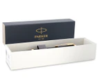 Parker IM Ballpoint Pen - Lacquer Black/Gold Trim