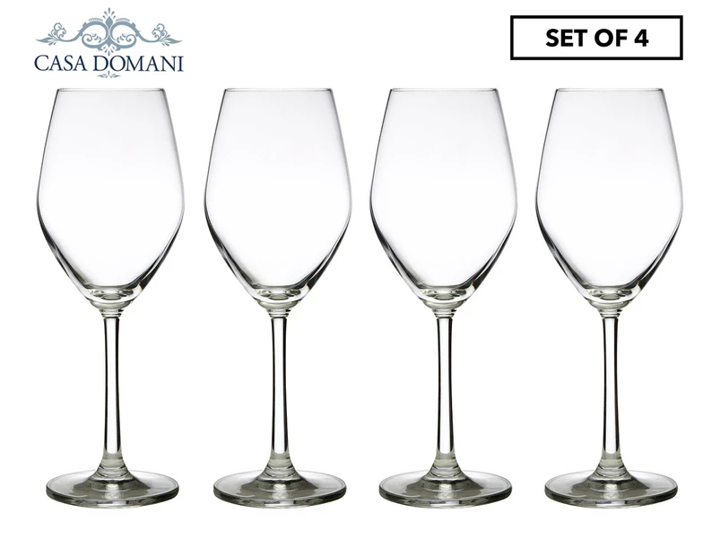 Set of 4 Casa Domani 340mL Chiara Wine Glass