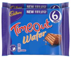 2 x 6pk Cadbury Time Out Wafer
