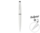 Waterman Expert Ballpoint Pen - Brushed Stainless Steel/Chrome Trim 1