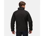 Regatta Dover Waterproof Windproof Jacket (Thermo-Guard Insulation) (Black/Ash) - RG1425