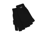 Dents 3M Thinsulate Women's Fingerless Knit Gloves Polar Insulation Thermal - Black