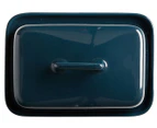 Maxwell & Williams Epicurious Butter Dish w/ Lid - Teal