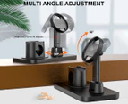 3 in 1 Desktop charging Stand Holder for iPhone 12/iwatch/Airpoads-Black