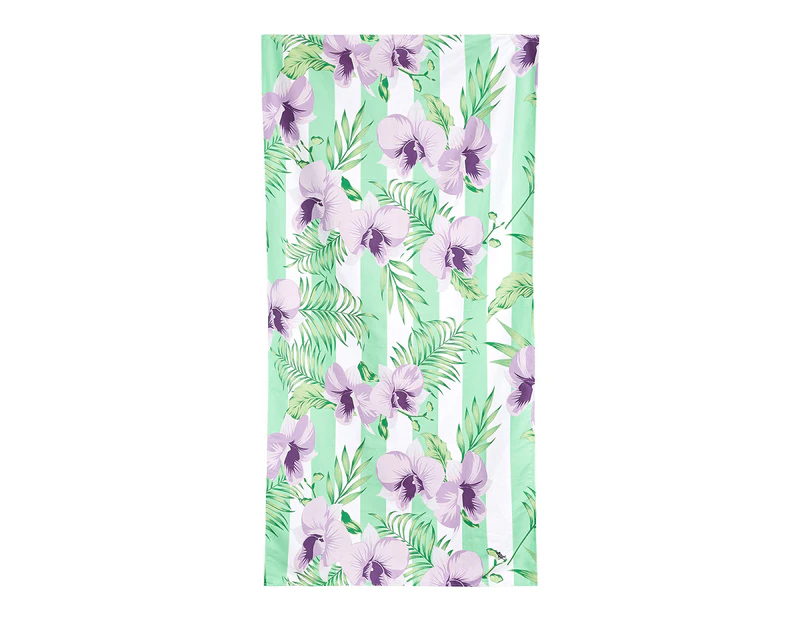 Dock & Bay : Beach Towel Botanical Collection XL - Orchid Utopia