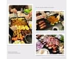SOGA 48cm Electric BBQ Grill Teppanyaki Tough Non-stick Surface Hot Plate Kitchen 3-5 Person 9