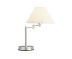 Zoe Touch Table Lamp Brushed Chrome