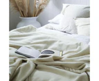 Sienna Living Australian Wool Blanket - Ivory