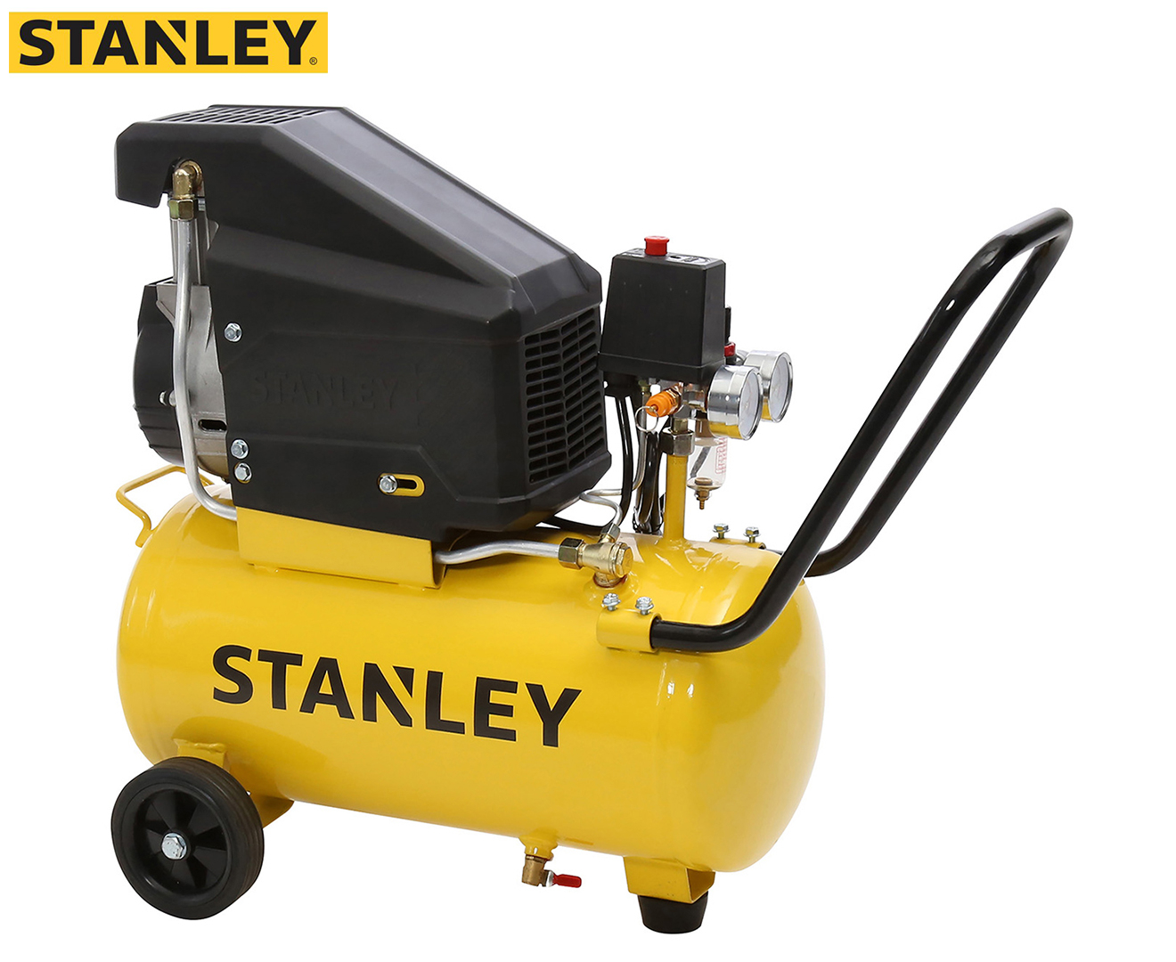 stanley belt drive air compressor 2.5 hp