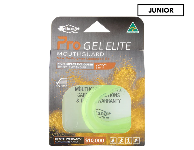 Reliance Pro Gel Elite Junior Mouthguard - Clear