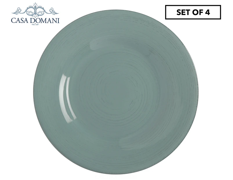 Set of 4 Casa Domani 21cm Portofino Side Plates - Blue