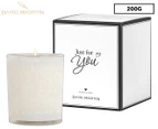Daniel Brighton Peony & Rose Hearts Scented Candle 200g