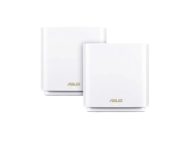 ASUS ZENWIFI XT8 AX6600 Wifi 6 Tri-Band Whole-Home Mesh Routers White Colour (2 Pack)