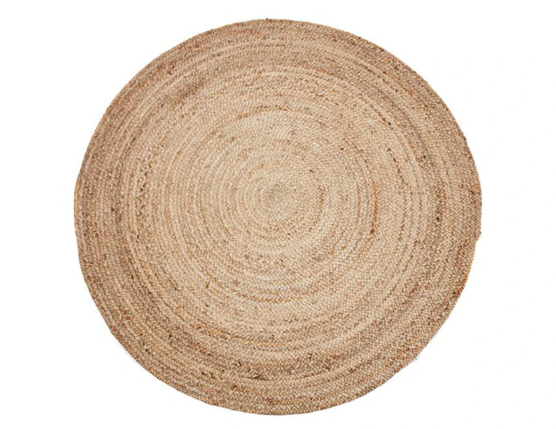 Round Jute Rug | Decorative Floor Rug Phoenix Natural