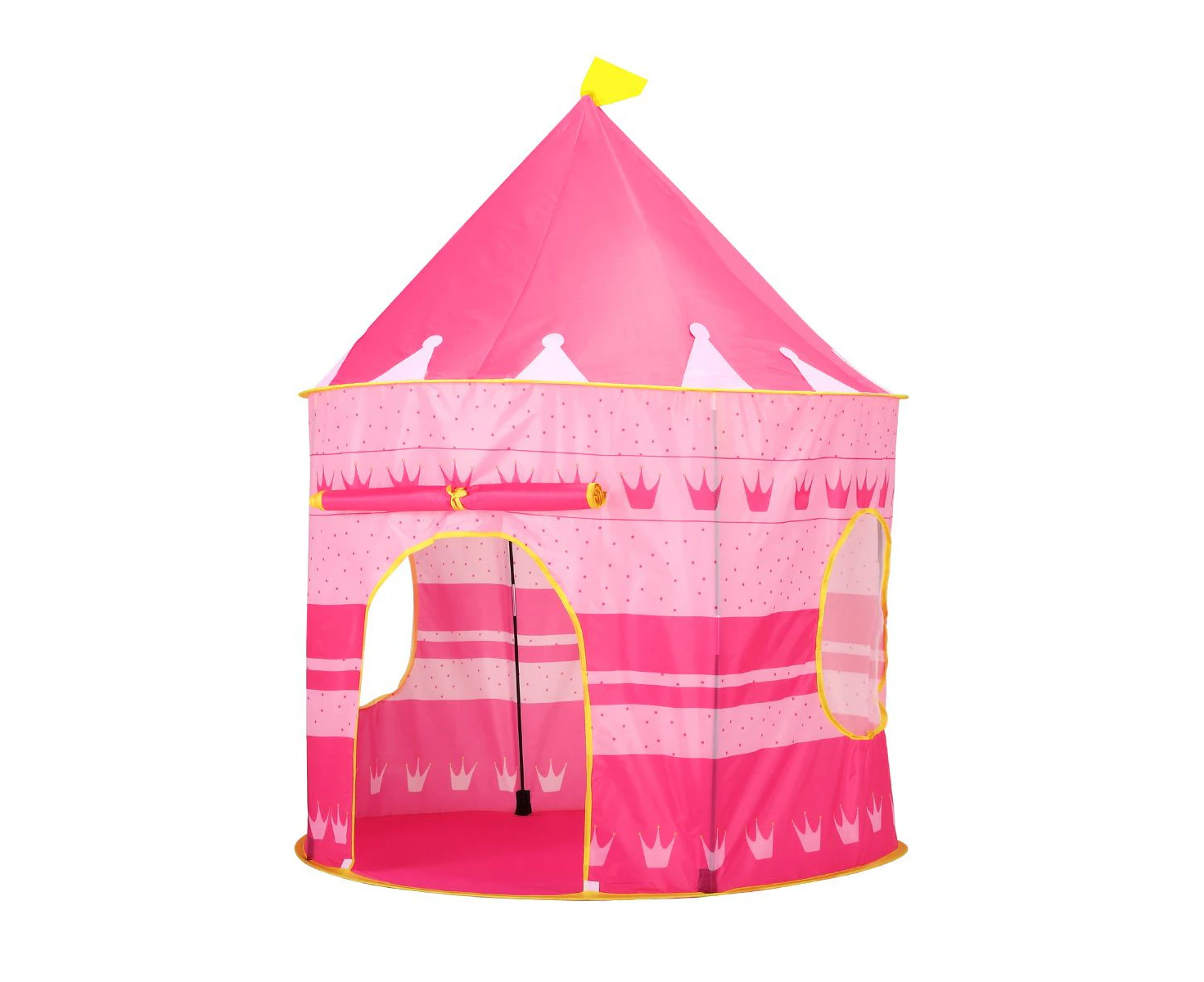 Kids Play Tent Princess Castle for Girls Children Play House Indoor Outdoor Game Pink