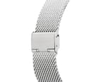 GUESS Men's 42mm Campbell Mesh Stainless Steel Watch - Silver/Blue 2