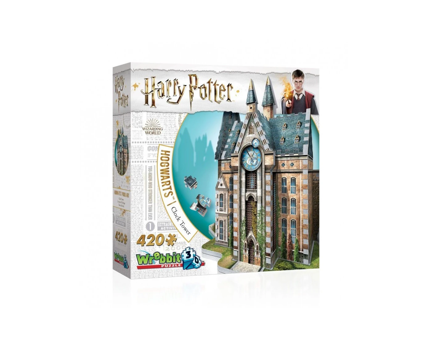 Harry Potter Hogwarts Clocktower 420 Piece 3D Puzzle