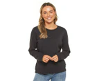 All About Eve Women's Essential Crew - Black