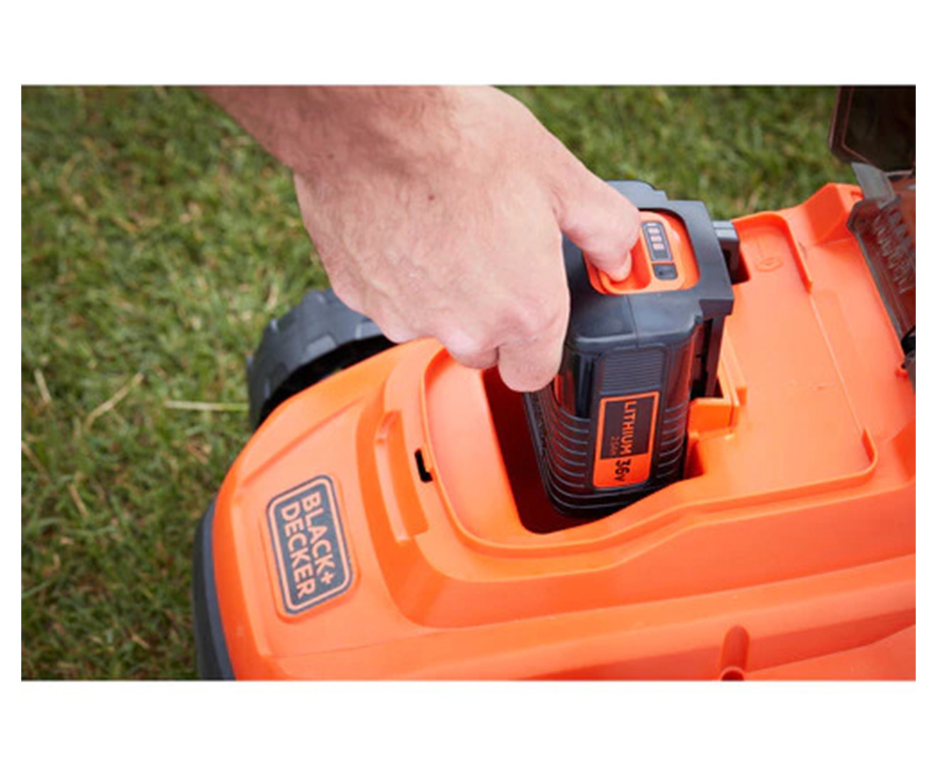 Black & Decker 36V 2.5Ah Cordless Compact Mower | Catch.com.au