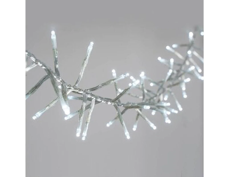 3M 20 LED Plain Artic White Bulb Battery Powered String Lights Christmas Gift Home Wedding Party Bedroom Decoration Table Centrepiece