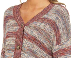 All About Eve Women's Fuse Vintage Cardi - Multi
