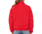 All About Eve Women's Amber Puffer Jacket - Red