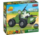 Small Army 60 Piece Ranger Military Vehicle Construction Set