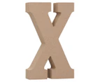 Krafters Korner 15cm Craft Alphabet Letter X