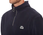 Lee Men's Polar Fleece Zip Sweater - Navy