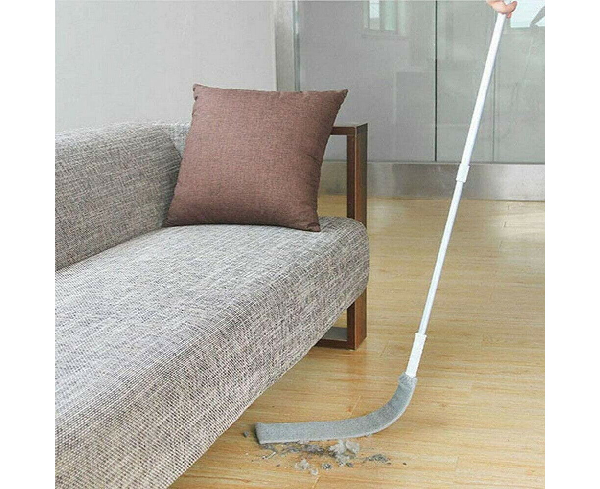 Extendable Gap Cleaning Brush, Dust Brush with Extra Long Handle,  Adjustable Mop Sweep Cleaning Duster for Bed High Ceilings Furniture Bottom