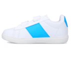 Le Coq Sportif Toddler Boys' Court Classic Neon Sneakers - Optical White/Atomic Blue