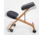 Forever Beauty Ergonomic Adjustable Kneeling Chair - Black 6